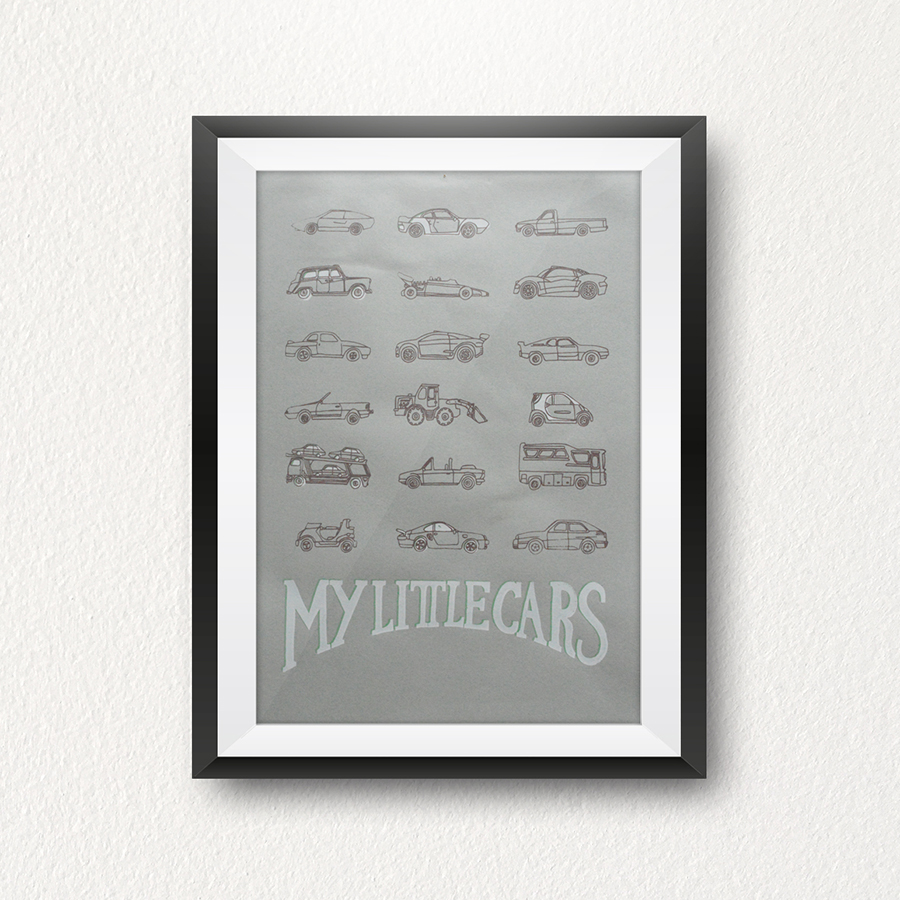 Affiche My Little Cars